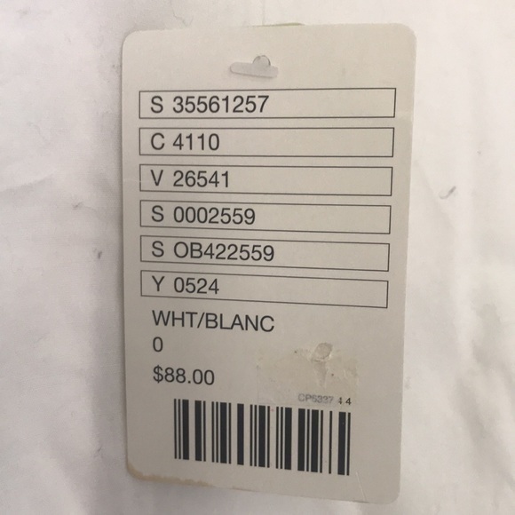 NWT Anthro Maeve White Flutter Sleeve‎ Top 0 - Picture 9 of 10